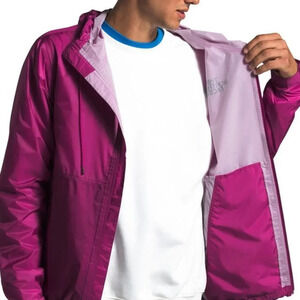 The North Face Men's WindbreakerLandscape Rain Jacket in Wild Aster Purp…